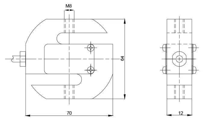 Baykon BT602 Tension Load Cell