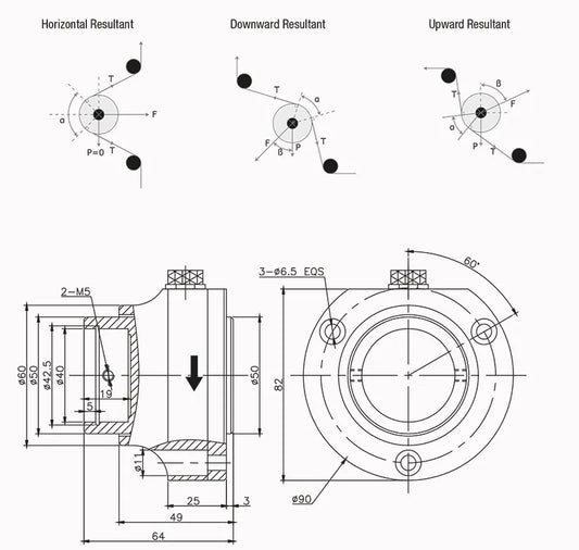 Baykon BW010 Web Tension Load Cell