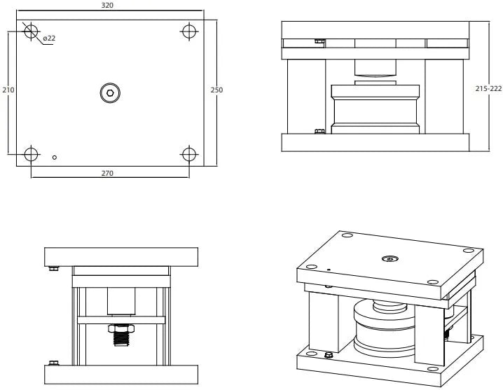 Baykon LACH High Capacity Ring Type Weigh Module