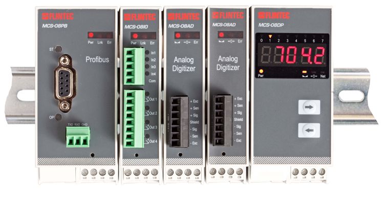 Flintec - MCS-08 Multi Channel Weighing System
