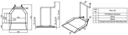 Baykon PS Drum Weighing Scale