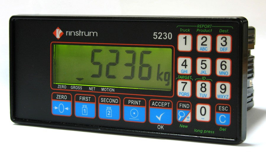 Rinstrum 5000 series - 5230 indicators