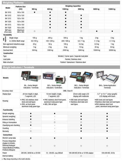 Baykon BK Series Floor Scales