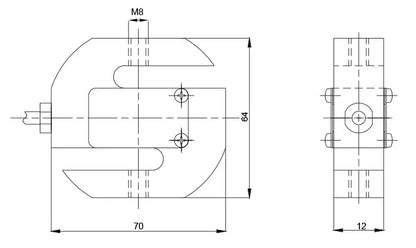 Baykon BT602 Tension Load Cell