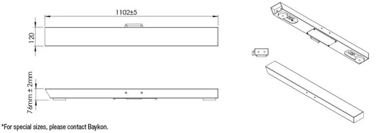 Baykon BB Bar Type Scale