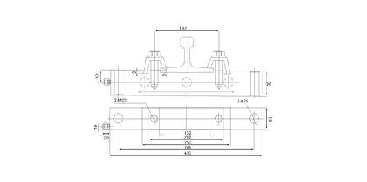 Baykon BY540 Double Ended Beam Load Cell