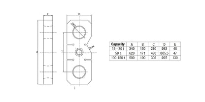 Baykon BY404 Tension Load Cell