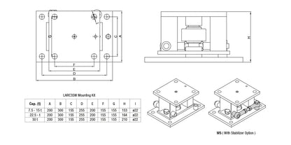 Baykon LARC3SW Weigh Module for Compression Type