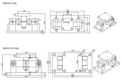 Baykon LAD410 Weigh Module for Double Ended Type