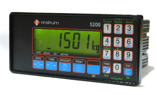 Rinstrum 5000 series - 5200 indicators