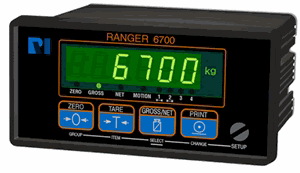 Rinstrum 6700 series extern display