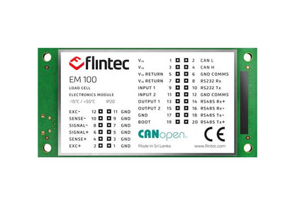 Flintec - EM100 Load Cell Digitising Unit