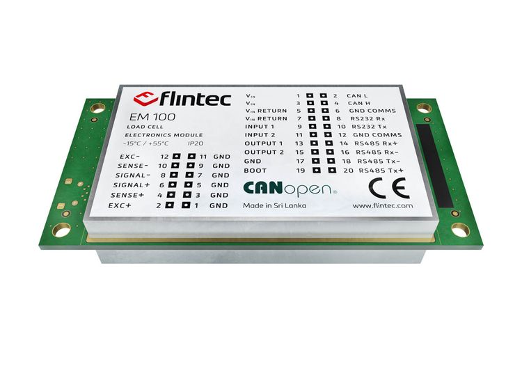 Flintec - EM100 Load Cell Digitising Unit
